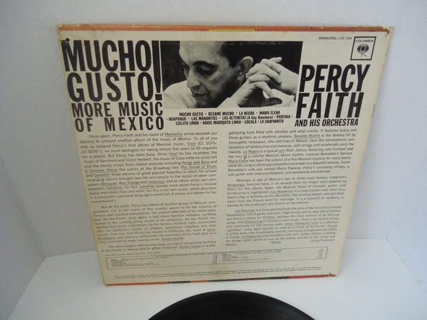 Percy Faith And His Orchestra ‎– Mucho Gusto! More Music Of Mexico [Mono]