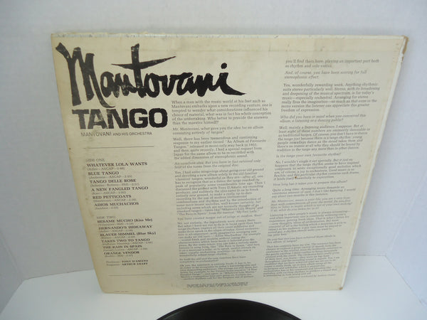 Mantovani & His Orchestra ‎– Mantovani Tango