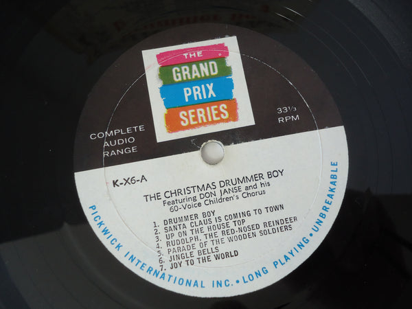 Don Janse And His 60 Voice Children's Chorus ‎– The Christmas Drummer Boy