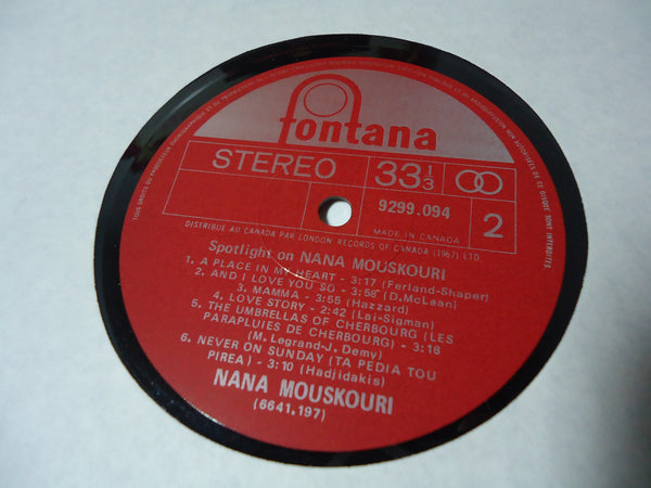 Nana Mouskouri - Spotlight On  [Double LP Gatefold]