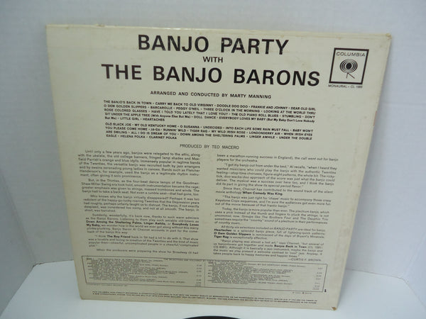 The Banjo Barons ‎– Banjo Party With The Banjo Barons