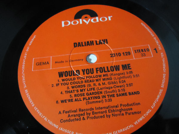 Daliah Lavi - Would You Follow Me [Import]