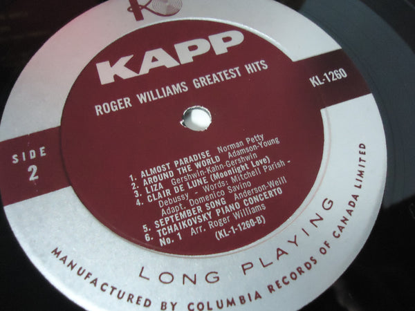 Roger Williams - Greatest Hits [Mono]