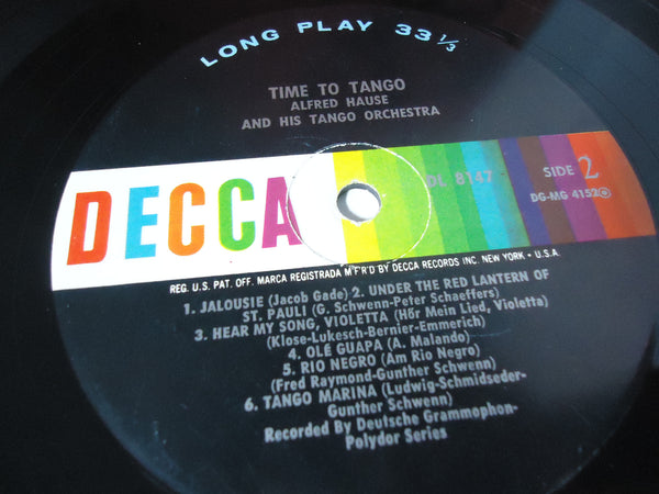 Alfred Hause & His Tango Orchestra - Time To Tango