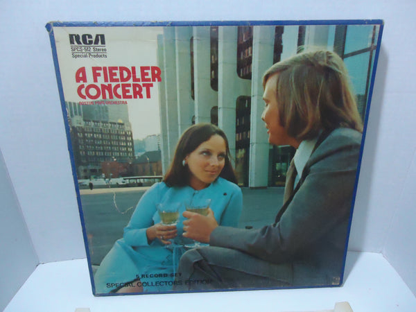Boston Pops Orchestra, Arthur Fiedler - A Fiedler Concert [6 LP Box Set]