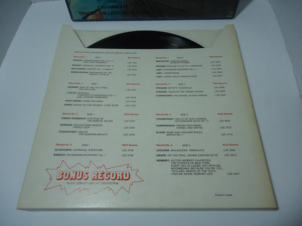 Boston Pops Orchestra, Arthur Fiedler - A Fiedler Concert [6 LP Box Set]