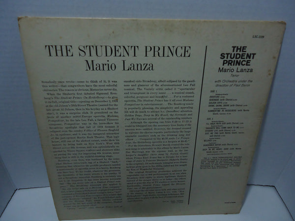 Mario Lanza - The Student Prince