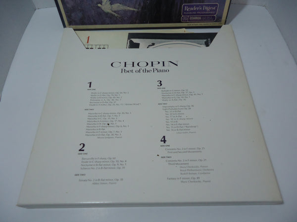 Chopin ‎– Poet Of The Piano [Reader's Digest Selection] [4 LP Box Set]