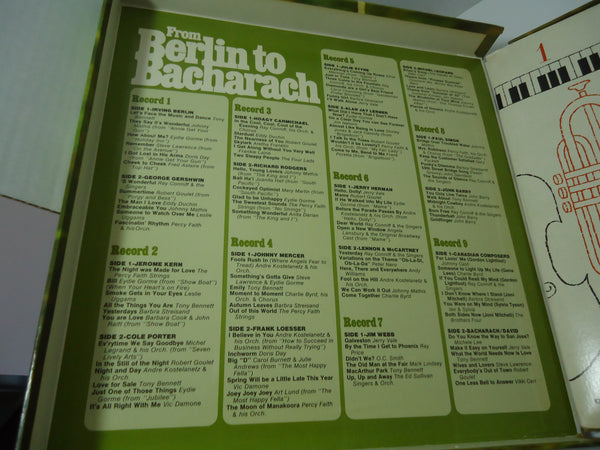 From Berlin to Bacharach: Tribute to 23 of the World's Greatest Songwriters [9 LP Box Set]