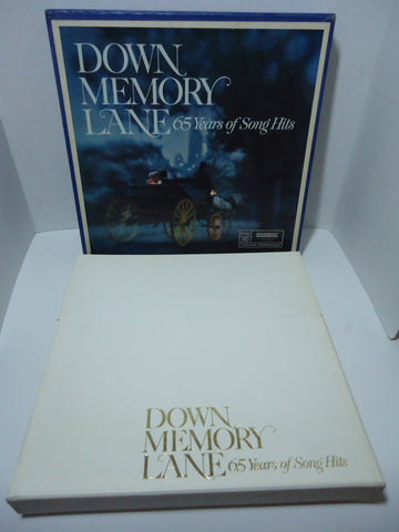 Various Artists ‎– Down Memory Lane: 65 Years Of Song Hits [10 LPs]  Reader's Digest Vinyl Record