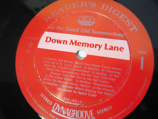 Various Artists ‎– Down Memory Lane: 65 Years Of Song Hits [10 LPs] [Box Set]