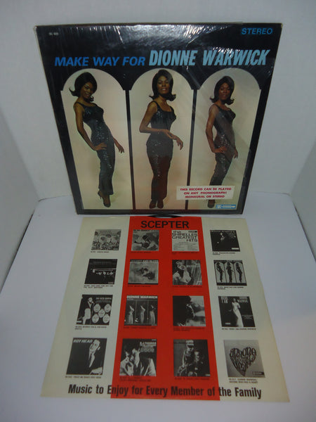 Dionne Warwick ‎– Make Way For Dionne Warwick LP