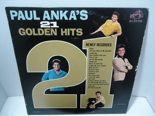 Paul Anka - 21 Golden Hits [Mono]