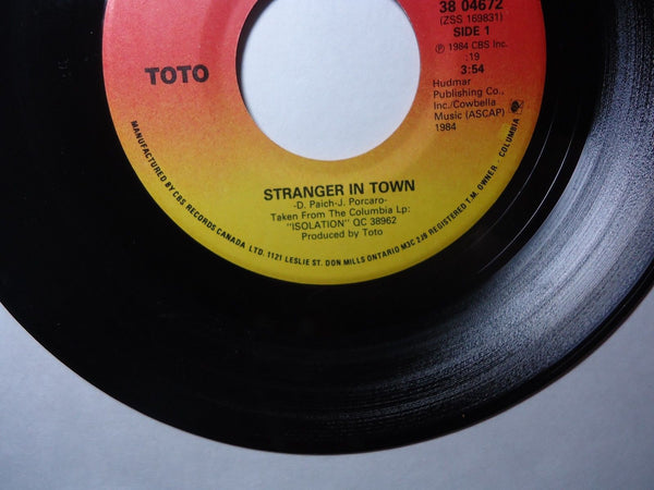 Toto - Stranger In Town / Change Of Heart
