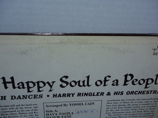 Harry Ringler And His Orchestra ‎- The Happy Soul Of A People