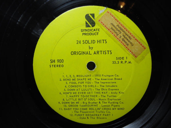 Various Artists - 24 Solid Hits by Original Stars
