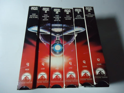 Star Trek The Movie Collection  [6-Tape Set]