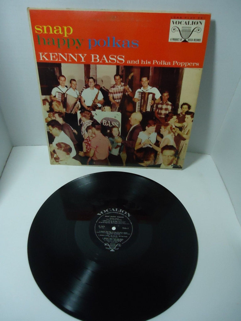 Kenny Bass and His Polka Poppers - Snap Happy Polkas